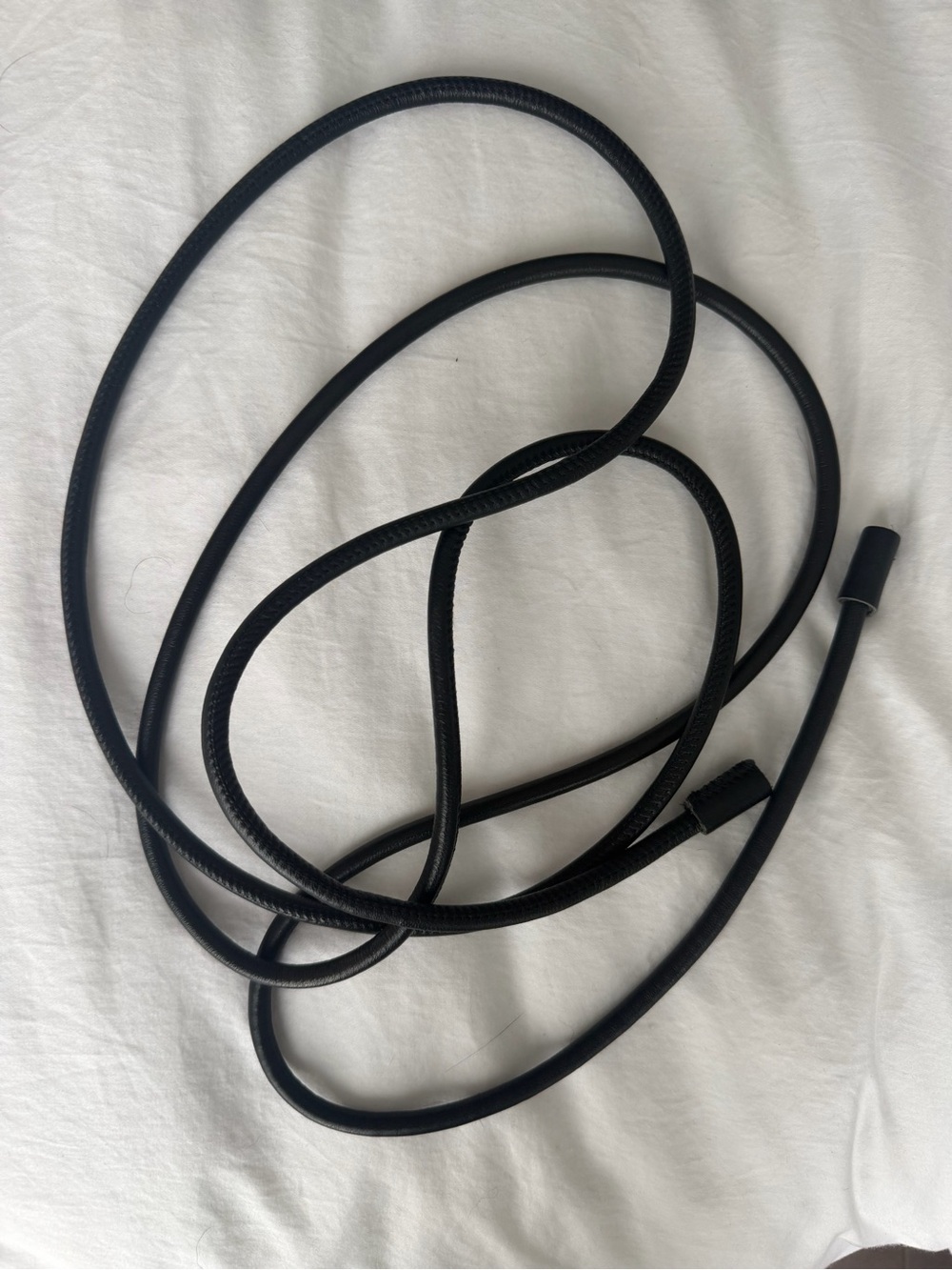 ZARA LEATHER ROPE BELT - Picture 3 of 3